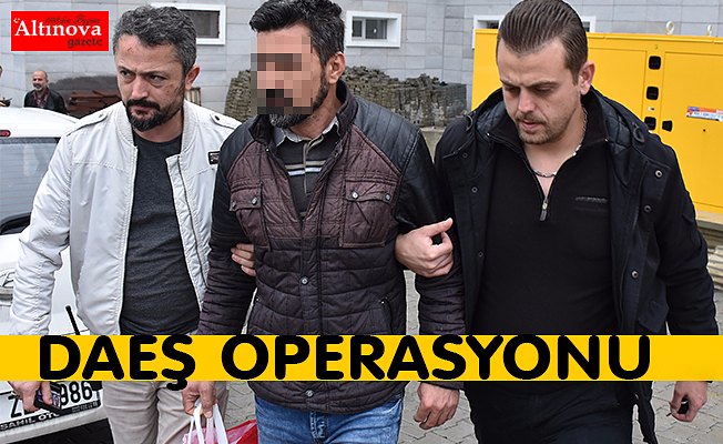 Samsun'da DEAŞ operasyonu