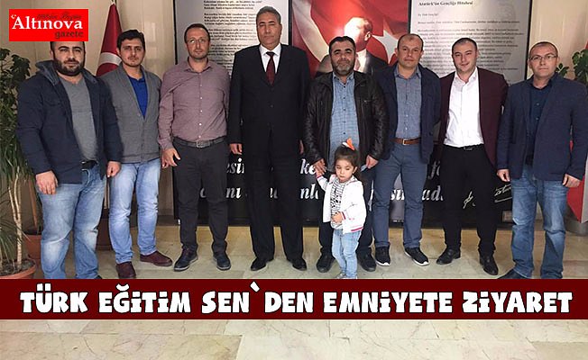 TÜRK EĞİTİM SEN’DEN BAFRA EMNİYET MÜDÜRÜNE ZİYARET