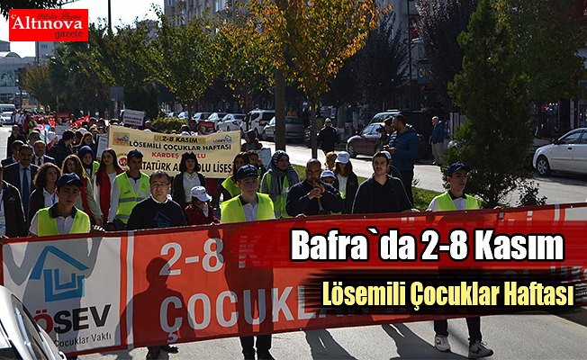 2-8 Kasım Lösemili Çocuklar Haftası