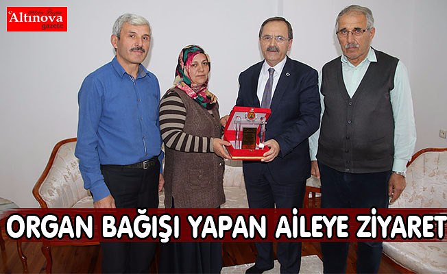 Başkan Şahin`den büyük vefa