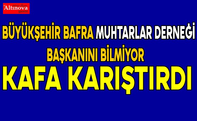 Büyükşehir kafaları karıştırdı