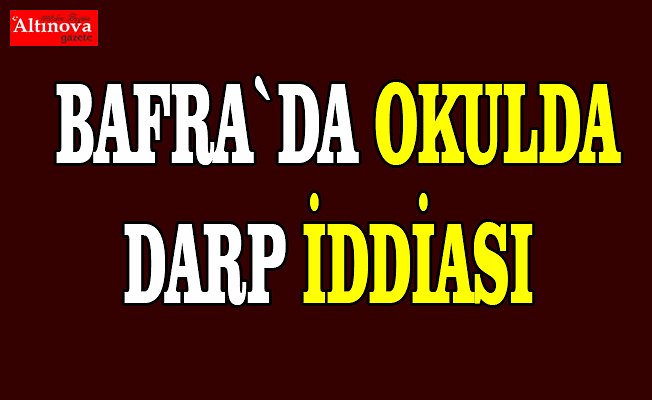 Okulda darp iddiası