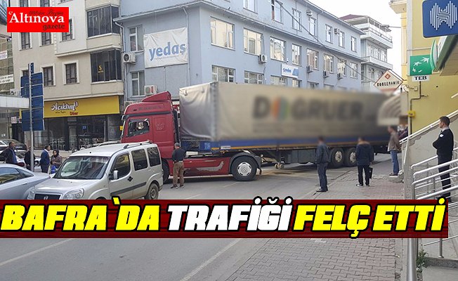 Trafiği felç etti