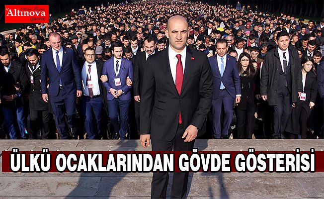 ÜLKÜ OCAKLARI SAMSUN TEŞKİLATLARINDAN GÖVDE GÖSTERİSİ