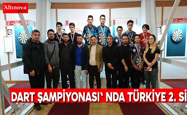 DART ŞAMPİYONASI' NDA TÜRKİYE 2. Sİ