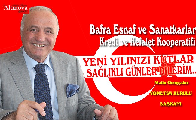 Metin Genççakır`dan yeni yıl mesajı