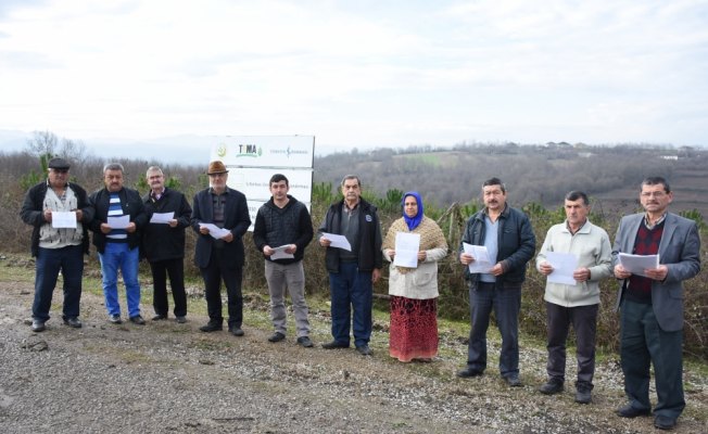 Ağaçlandırma sahasında hayvan otlatan köylülere para cezası