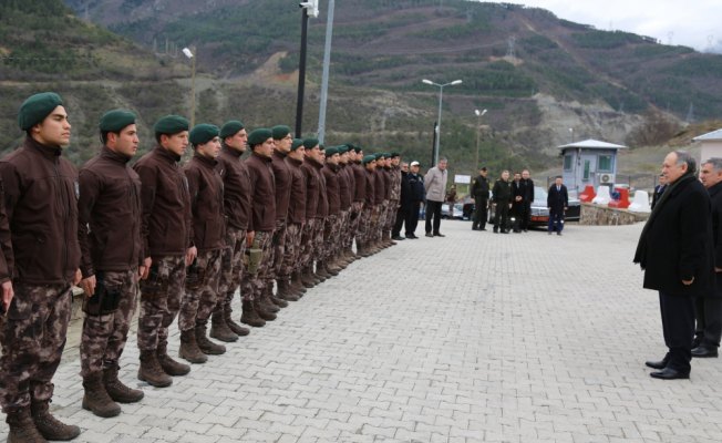 Artvin'de 65 özel harekat polisi göreve başladı