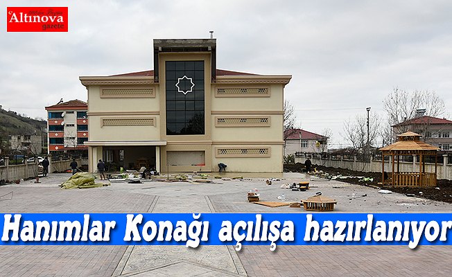 Aşağıçinik Hanımlar Konağı Açılışa Hazırlanıyor