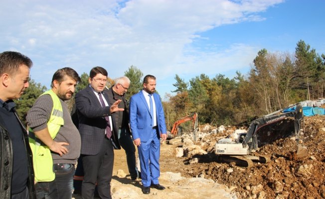 Bartın’da yol ve tünel çalışmaları