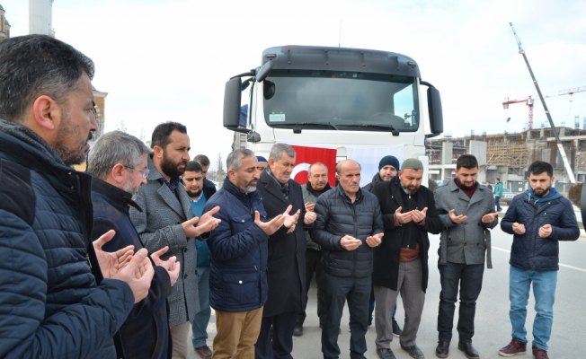 Çorum'dan İdlib bölgesine insani yardım