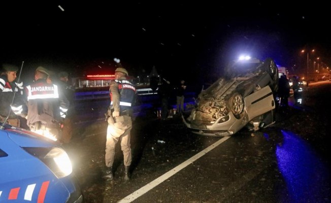 Düzce'de trafik kazası: 4 yaralı