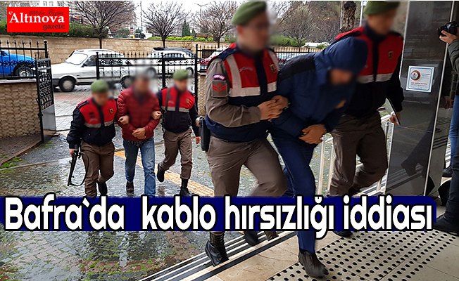 Samsun'da kablo hırsızlığı iddiası