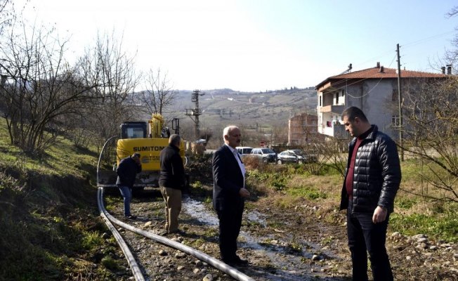 Yavuz, sulama projesini inceledi