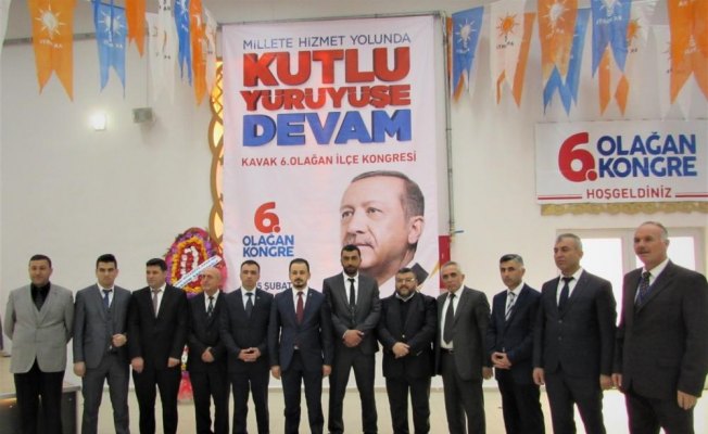 AK Parti Kavak İlçe Başkanlığı Kongresi yapıldı