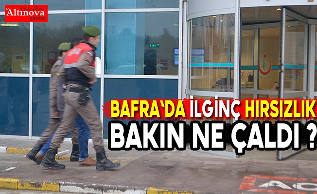 Bafra`da hırsızlık iddiası