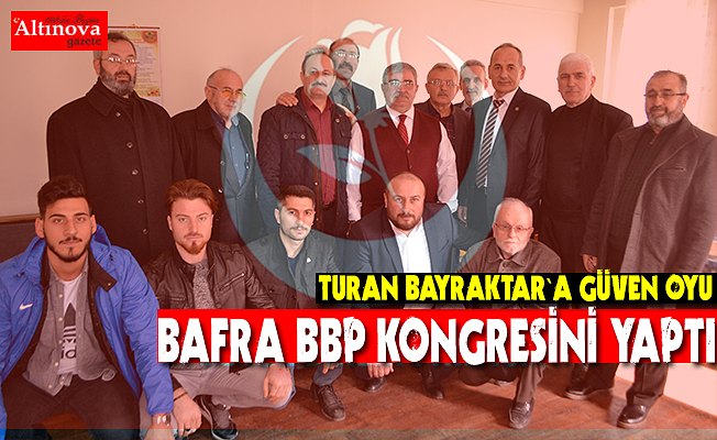 Bayraktar`a güven oyu