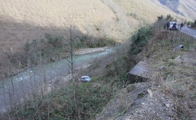 Giresun'da trafik kazası: 2 yaralı