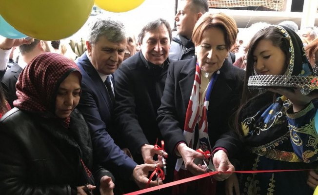 İYİ Parti Genel Başkanı Akşener Karabük'te