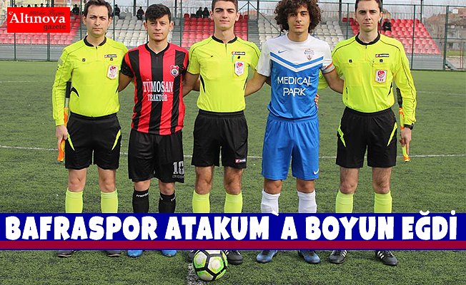 U 19 BAFRASPOR' U YENEN ATAKUM BELEDİYE U 19 ŞAMPİYON