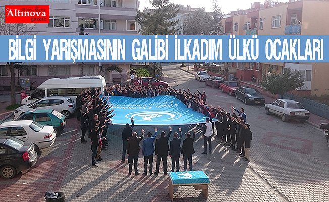 BİLGİ YARIŞMASININ GALİBİ İLKADIM ÜLKÜ OCAKLARI