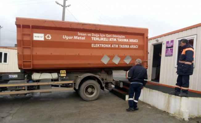 Ereğli'de elektronik atıklar toplanıyor