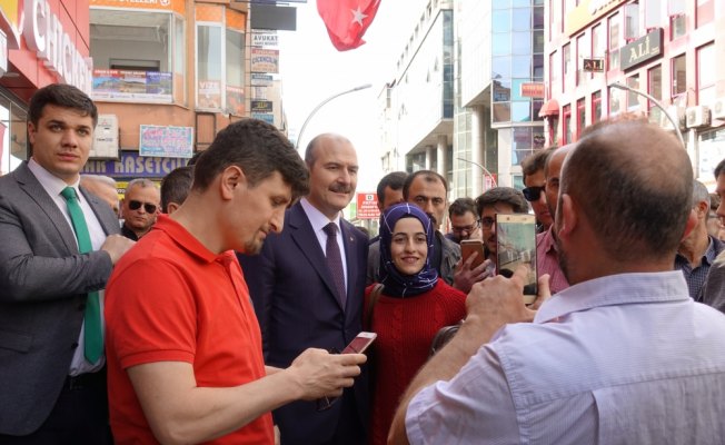 İçişleri Bakanı Soylu Trabzon'da