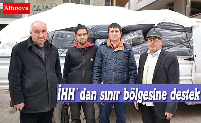 İHH`dan sınır bölgesine destek