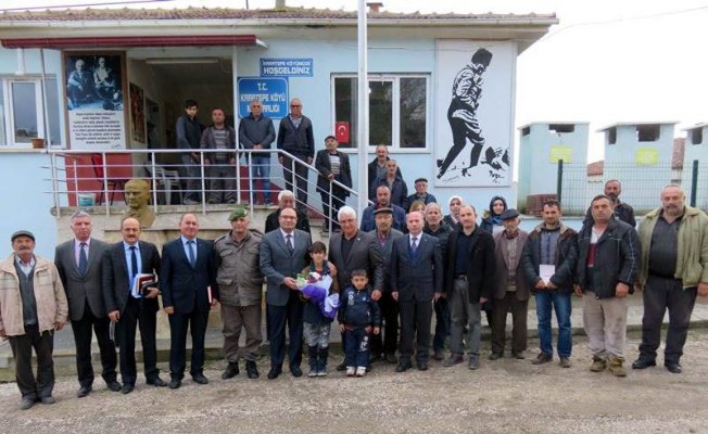 Kaymakam Demirkale'den köy ve mahalle ziyaretleri