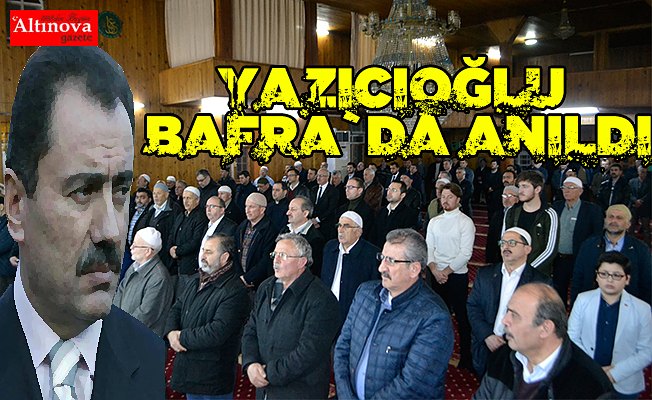 Muhsin Yazıcıoğlu Bafra`da anıldı