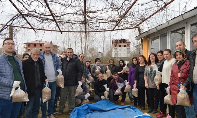 Ordu'da mantar yetiştiriciliği kursu