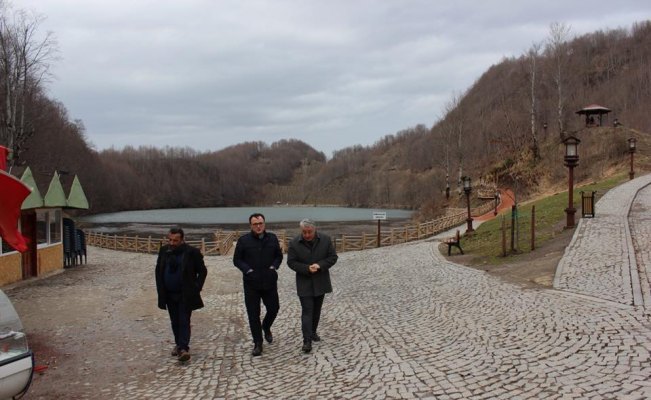 Ordu'daki tabiat parkına oryantiring parkuru