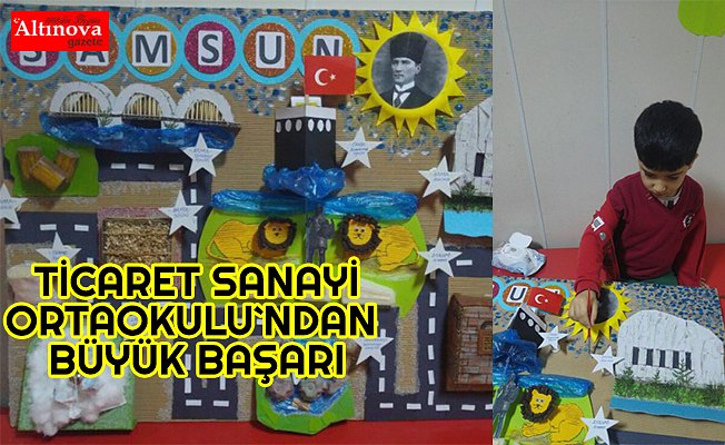  TİCARET SANAYİ ORTAOKULU`NDAN BÜYÜK BAŞARI