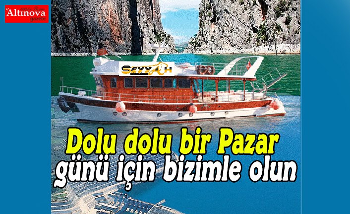 Dolu dolu bir Pazar günü için bizimle olun