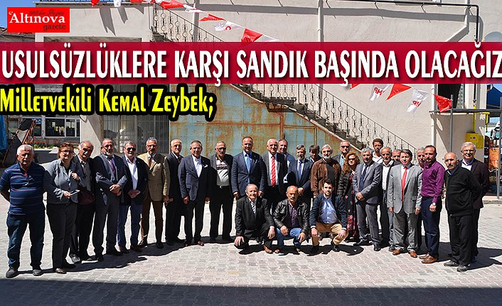  HER TÜLÜ USULSÜZLÜKLERE KARŞI SANDIK BAŞINDA OLACAĞIZ