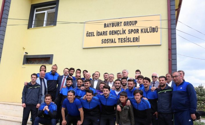 Maliye Bakanı Ağbal, Bayburt'ta