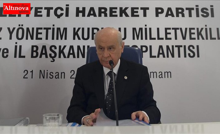 MHP Genel Başkanı Bahçeli: MHP mensuplarından hiçbir tanesi aday olarak çıkmamıştır