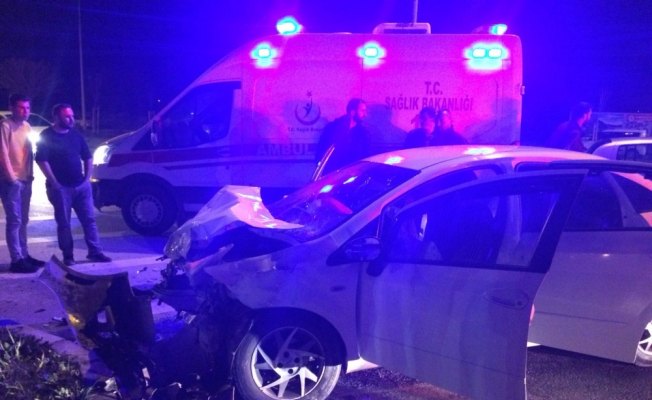 Samsun'da trafik kazası: 4 yaralı