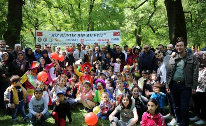 Sevgi evi çocukları, 23 Nisan pikniğinde buluştu