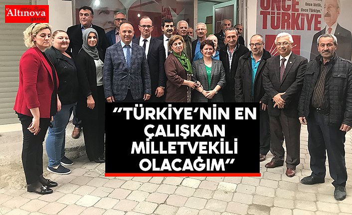 AKCAGÖZ:”TÜRKİYE’NİN EN ÇALIŞKAN MİLLETVEKİLİ OLACAĞIM”