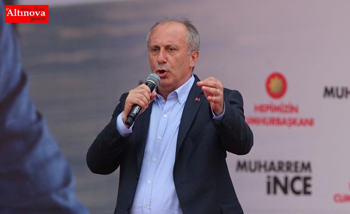 CHP'nin cumhurbaşkanı adayı İnce: Bu ülkeyi gençlerle kalkındıracağız