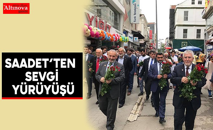 SAADET’TEN SEVGİ YÜRÜYÜŞÜ