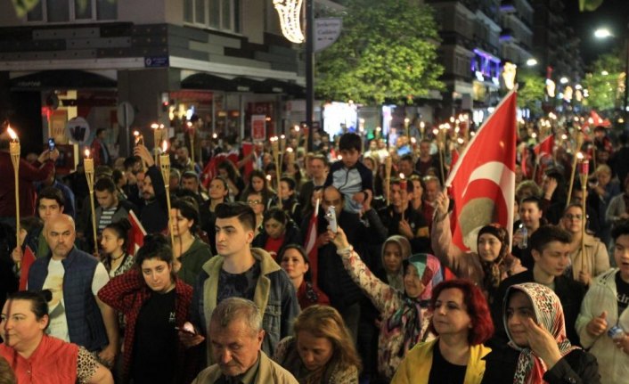 Samsun'da 19 Mayıs kutlamaları