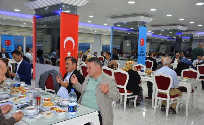 Şehit yakınları ve gazilere iftar