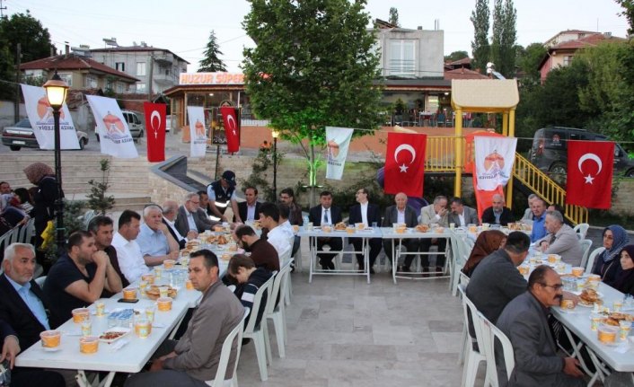 Havza Belediyesinden mahalle iftarı