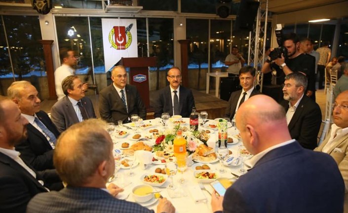 Ordu'da gazeteciler iftarda buluştu