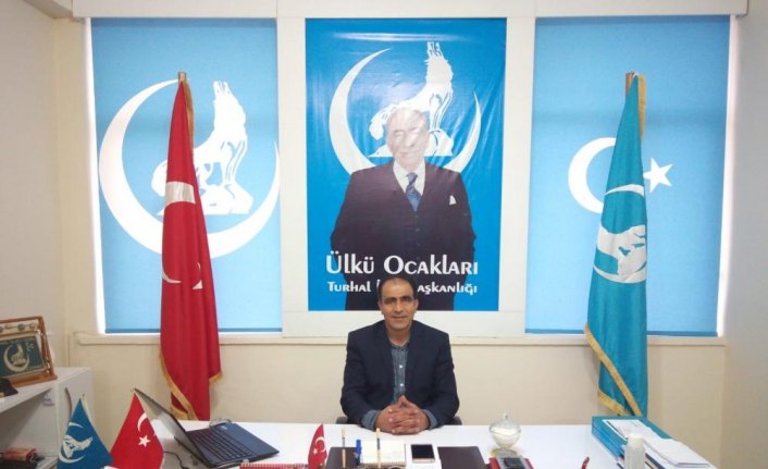 Ülkü Ocakları Vakfı Turhal Şube Başkanı Ömer Çelik: