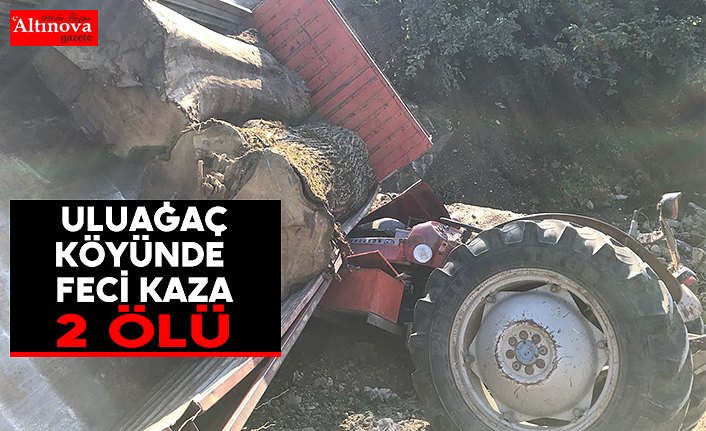 Uluağaç`ta feci kaza: 2 ölü