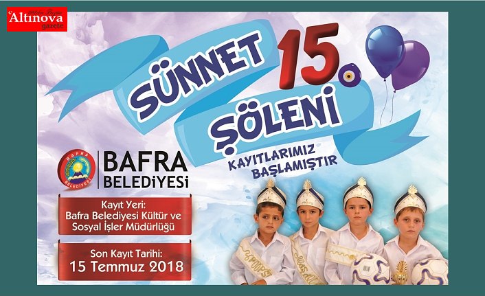 Bafra Belediyesi 15. Sünnet Şöleni