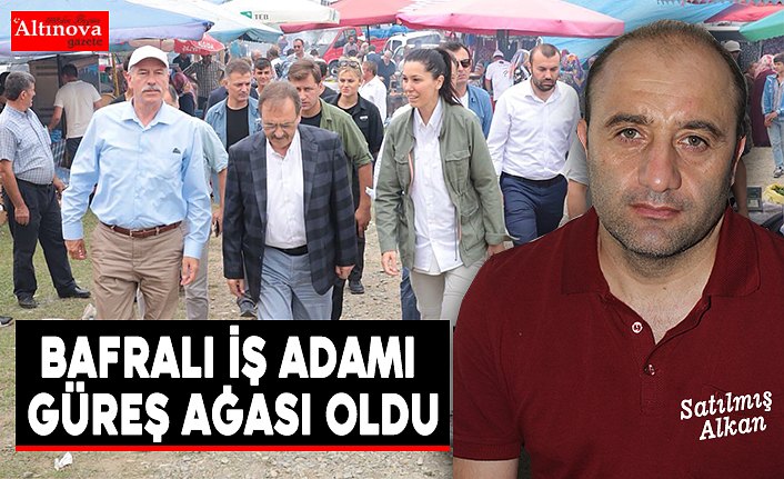 Bafralı iş adamı Güreş Ağası oldu